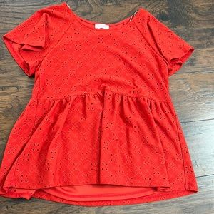 Super cute baby doll top